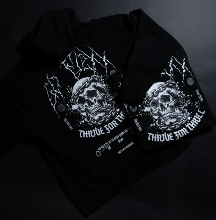 SKULL LOCKED - OVERSIZED T