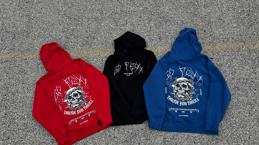 SKULL LOCKED - MIDWEIGHT HOODIE